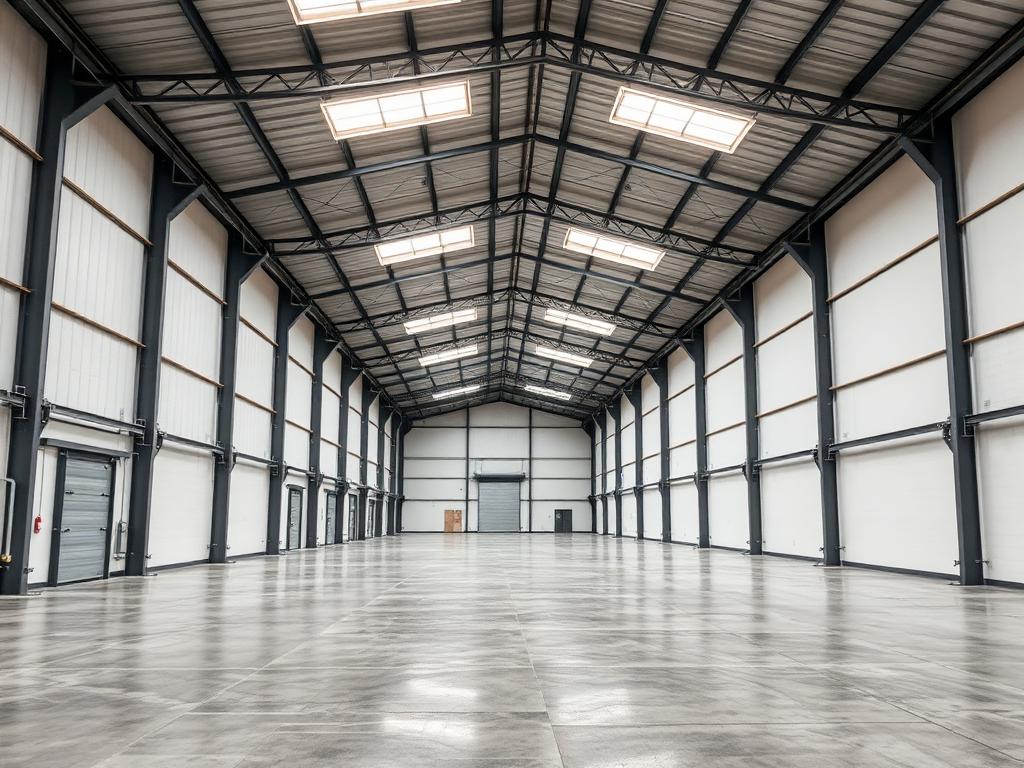Nave industrial con altura libre 9 m